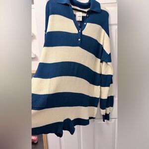 Free People Beach - Free - Est Picnic Striped Sweater Romper